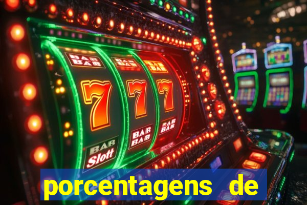 porcentagens de jogos pagantes